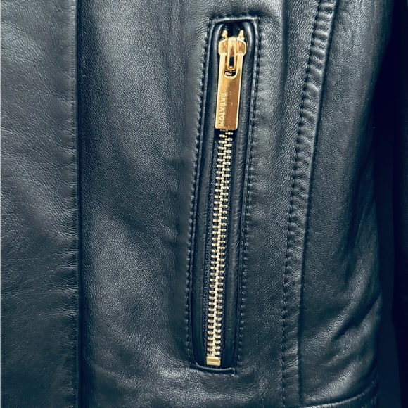 Babaton Leather Jagger jacket - Picture 13 of 15